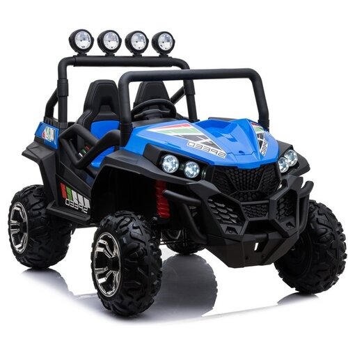 Buggy na akumulator S2588 4&amp;times;4 &amp;ndash; dvosjed &amp;ndash; plavi Slike