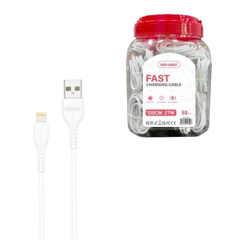  Ven Dens USB kabl VD-DCR 02 USB na Lighting 1m 1/50 kom. BELI Cene