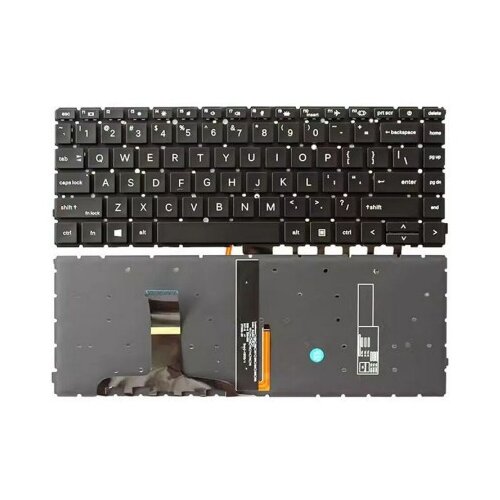  tastatura za laptop hp probook 440 G10 445 G10 mali enter sa pozadinskim osvetljenjem ( 111428 ) Slike