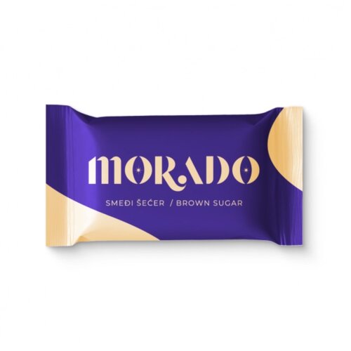 HORECA &amp;Scaron;ećer u kesici Morado smeđi 4g 1/500 Slike