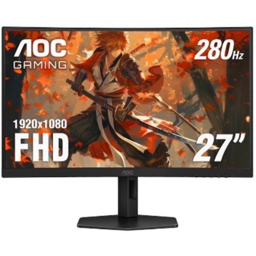  Gaming monitor AOC CQ27G4X 27'' QHD (zakrivljeni), 180Hz, 1ms Cijene