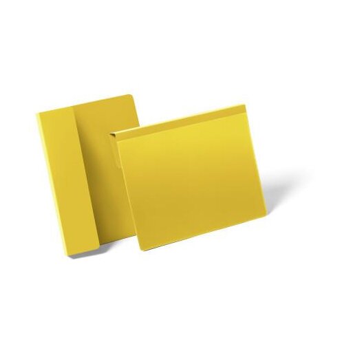 Durable Žepki z zavihki za označevanje A4 ležeči rumeni, 50 kos, (20372465) Cene