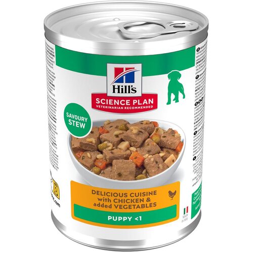 HILL&amp;#039;S SCIENCE Plan Puppy Stew s piletinom i povrćem - 12 x 363 g Slike