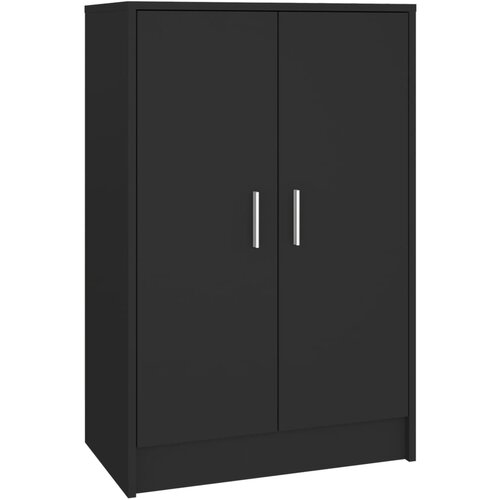 Maison Chic Omarica za obutev - Kopa za čevlje črna 60x35x92 cm iverna plo&amp;scaron;ča, (21778260) Slike