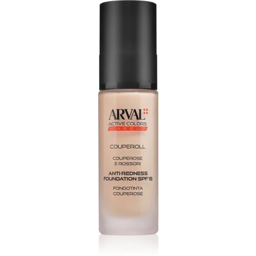 Arval Couperoll Anti-redness foundation SPF15 prekrivni tekoči puder SPF 15 30 ml