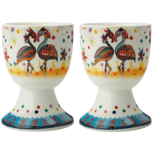 Maxwell williams Set od 2 porculanske &amp;scaron;alice za jaja Flamboyant Slike