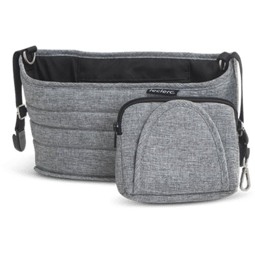Leclerc Baby Influencer organizer Easy Quick za kolica, Grey Melange Slike