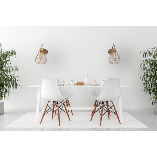 Toolight Zidna svjetiljka Loft Zlatna 392229 Slike