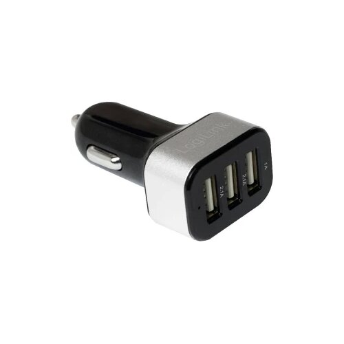 Logilink USB car charger, 3x USB ports, 25.5W, PA0082 Cene