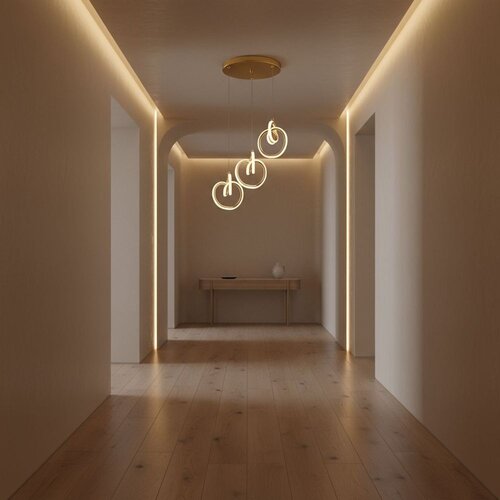 Toolight Viseća LED svjetiljka LHJ093-3CP GOLD Slike