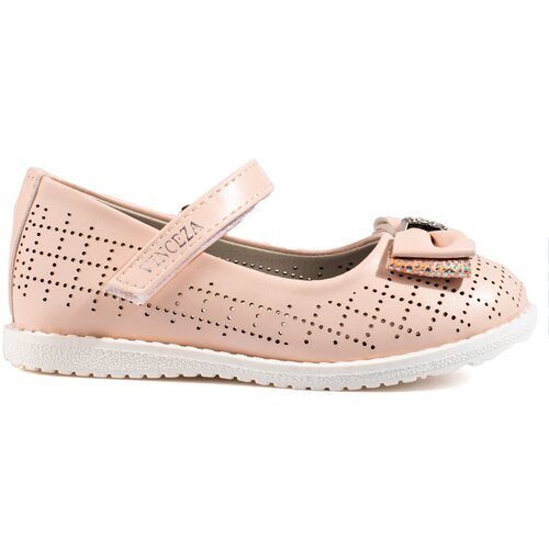 VINCEZA Openwork girl ballerinas powder Cijene