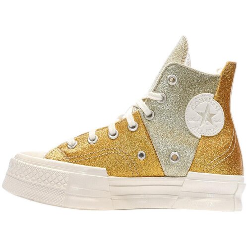 Converse Visoke superge Baskets Chuck 70 Plus Glitter Hi finition paillet&amp;eacute;e Pozlačena Slike