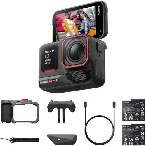 INSTA 360 Ace Pro 2 Dual Battery Xplorer Bundle (Dark Gray), (22145280) Cene