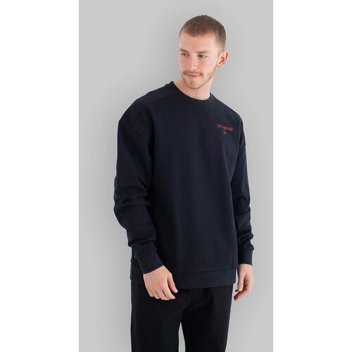 Hurley Built Fire Peace Crew Sweater black Cene