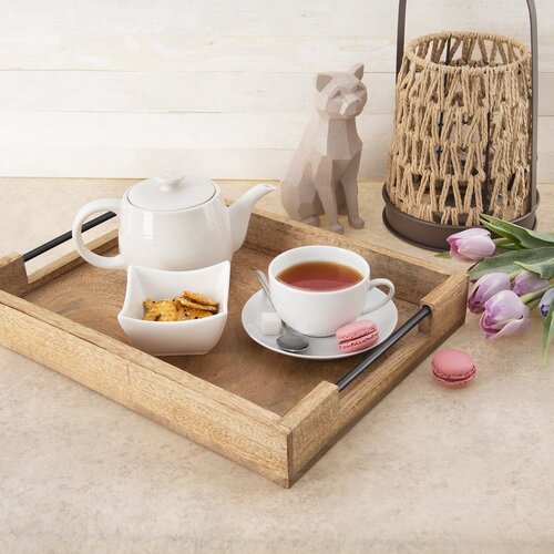 Orion Drven pladanj 30x40,5 cm Mango &amp;ndash; Slike