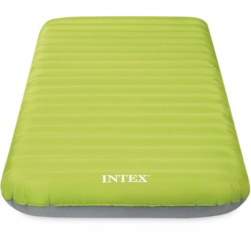 Intex Vazdušni krevet TruAire Twin Dura-Beam Camping Mattress, 191x 76x 17 cm, Svetlozeleni Slike