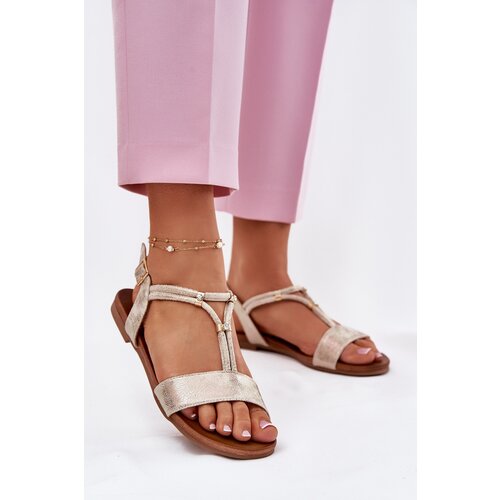 S. BARSKI Ladies Flat Sandals With Straps S.Barski Cene