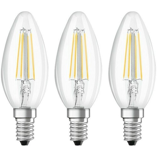 Osram star led žarulja (4 w, E14, neutralno bijelo, bez prigušivanja, 3 kom., u obliku svijeće) Cijene