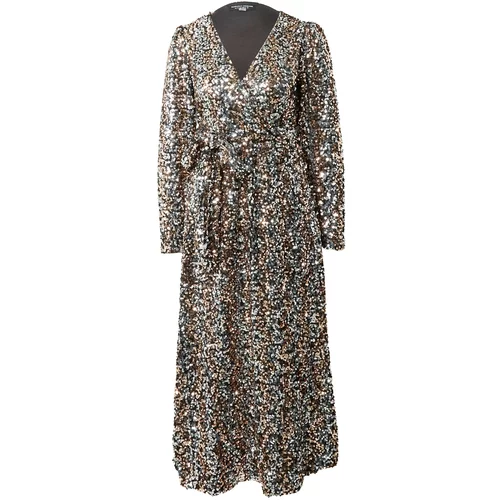 Dorothy Perkins Večernja haljina bronca / srebro