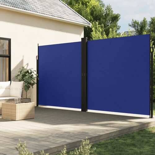 vidaXL Bočna tenda na uvlačenje plava 220x1000 cm Cijene