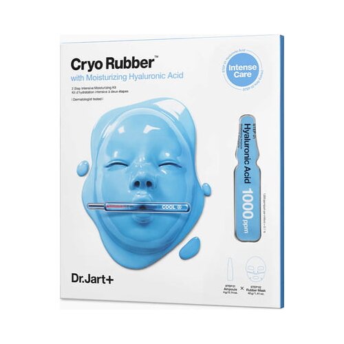 DR_JART Cryo Rubber™ with Moisturizing Hyaluronic Acid Hidratantna maska sa hijaluronskom kiselinom 1 kom Cijene