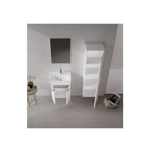 Hanah home Kupatilski ormarić sa umivaonikom i ogledalom (2 komada) Desna 50 944 Cene