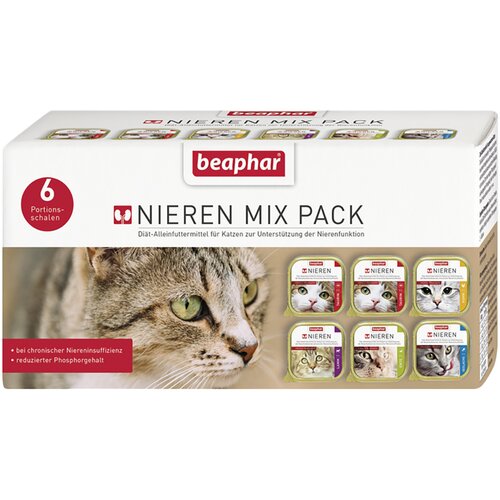 Beaphar nieren mix pack cat 6x100g Slike