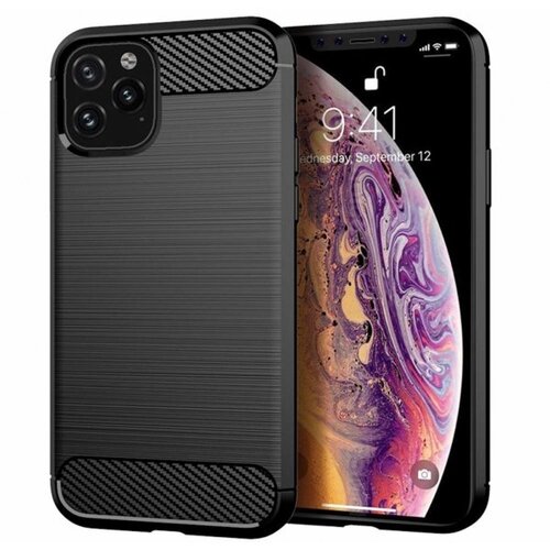  ovitek za iphone 11 pro - mat carbon črn Slike