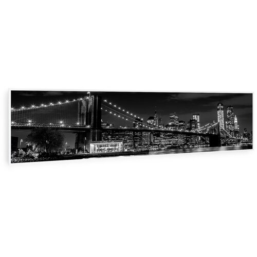 Klarstein Wonderwall Air Art Smart, infracrveni grijač, most, 120 x 30 cm, 350 W Slike