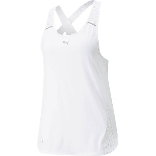 Puma Run Cloudspun Marathon Tank Tank White Women's Tank Top