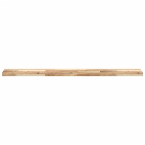  Plutajuće police 2 kom 120x20x4 cm Neobrađeno puno drvo akacije Slike