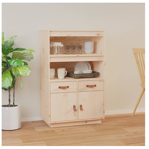  Visoka komoda 67 x 40 x 108 5 cm od masivne borovine Cene