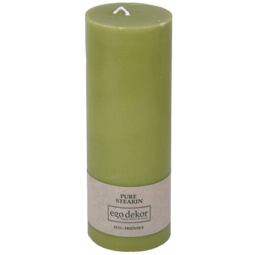 Eco candles by Ego dekor Zelena sveča Friendly, čas gorenja 60 h Cene