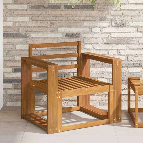  Set vanjskih sofa Čvrsto drvo akacije Prirodna Cene