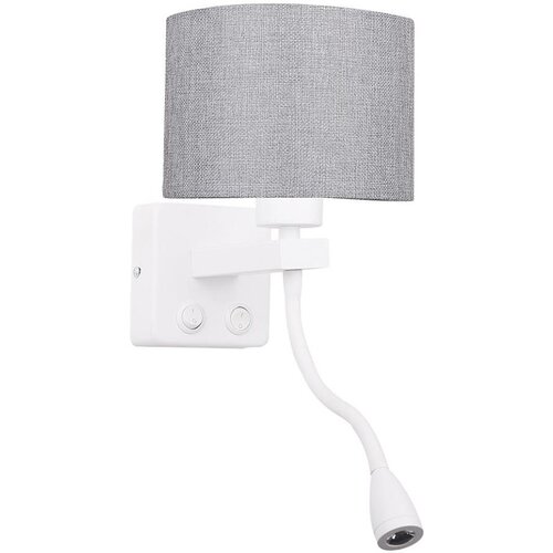  LED fleksibilna svetiljka POLO 1xE27/40W+LED/2W 230V bela Cene