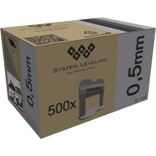  Baza za niveliranje 0.5mm 500kom Slike