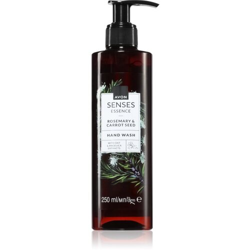Avon Senses Essence Rosemary &amp;amp; Carrot Seed nežno tekoče milo za roke 250 ml Slike