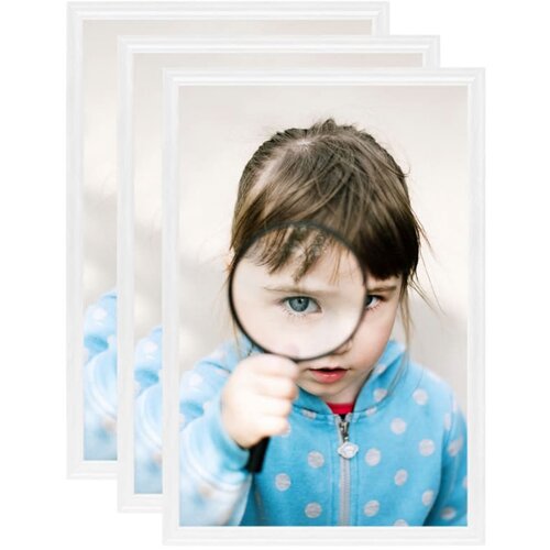 vidaXL Okviri za fotografije 3 kom za zid ili stol bijeli 13x18 cm MDF Cijene