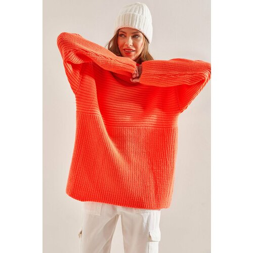 Bianco Lucci Women's Turtleneck Sweater Slike