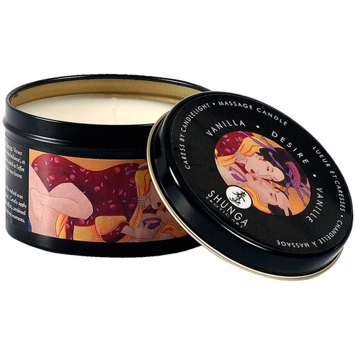 Shunga Erotic Art masažna sveča shunga desire & vanilla, 200 ml, (21597660) Cene