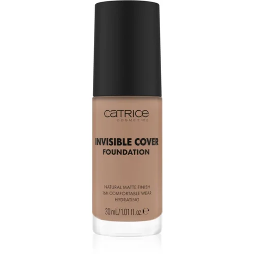 Catrice Invisible Cover Foundation prekrivni tekoči puder z mat učinkom odtenek 037W 30 ml