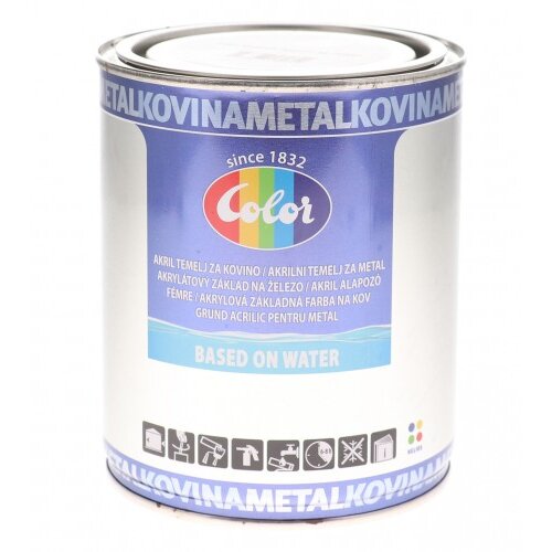 Helios Boja temeljna akrilna za metal 0,65l 000250 Slike