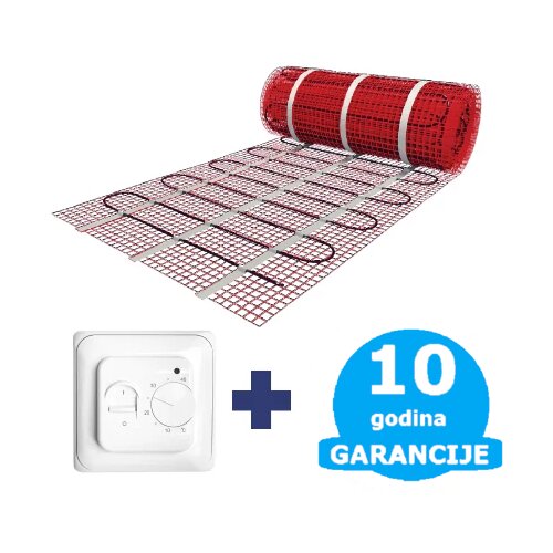 WENTOREX U-HEAT Mat grejna mrežica 9 m2 / 1350 + Control FE-4 manualni termostat Cene
