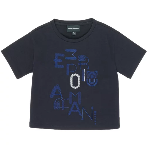 Emporio Armani Majice s kratkimi rokavi 6H3T7R-2J4CZ-0926 Modra