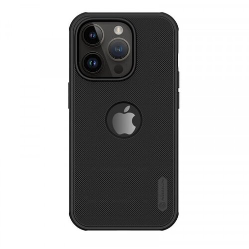 Nillkin futrola super frost pro za iphone 14 pro max (6.7) crna (logo cut) Slike