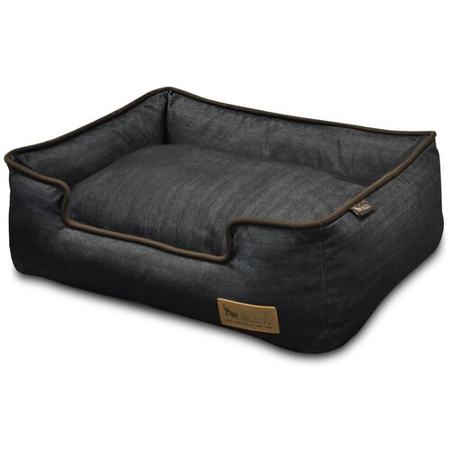 Play Tamno plavi krevet za pse 43x54 cm Lounge Bed Denim Medieval Blue / Dark Chocolate M – Cijene