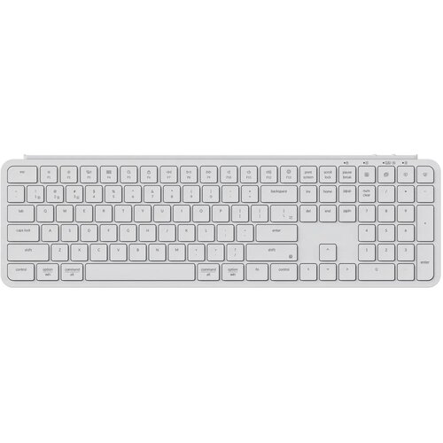 KEYCHRON B6 Pro Ultra-Slim Brezžična tipkovnica / Tipkovnica z nizkim profilom / Slonoko&scaron;čena bela / B6P-K8, (5000060413) Cene