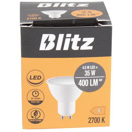 Blitz led žarulja GU10 4.5 w 400 lm 2700 k Cene