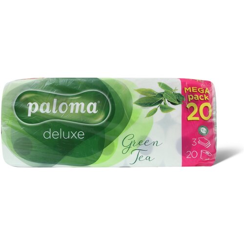 Paloma toalet pap.delux.green tea 20/1 Slike