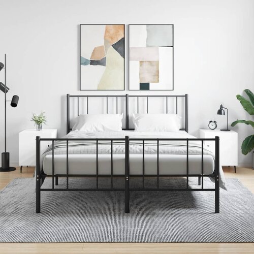 vidaXL Noćni ormarići 2 kom sjajni bijeli 40x40x50cm konstruirano drvo Cijene